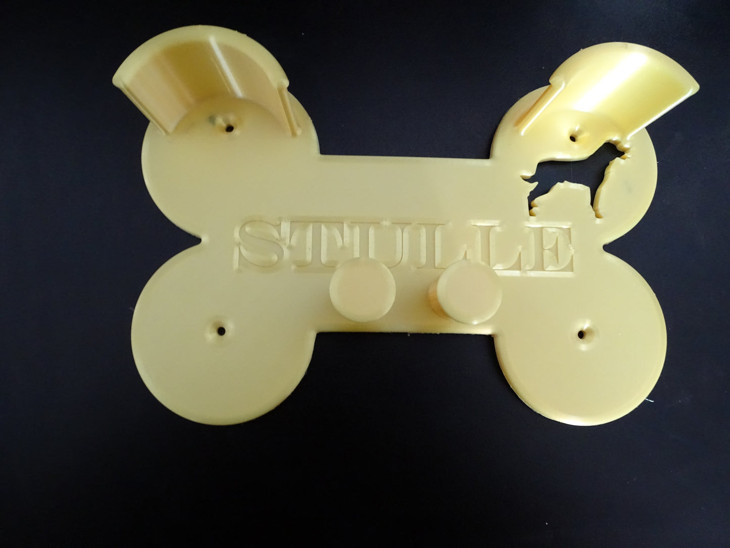 Hundehalsbandhalter Knochen