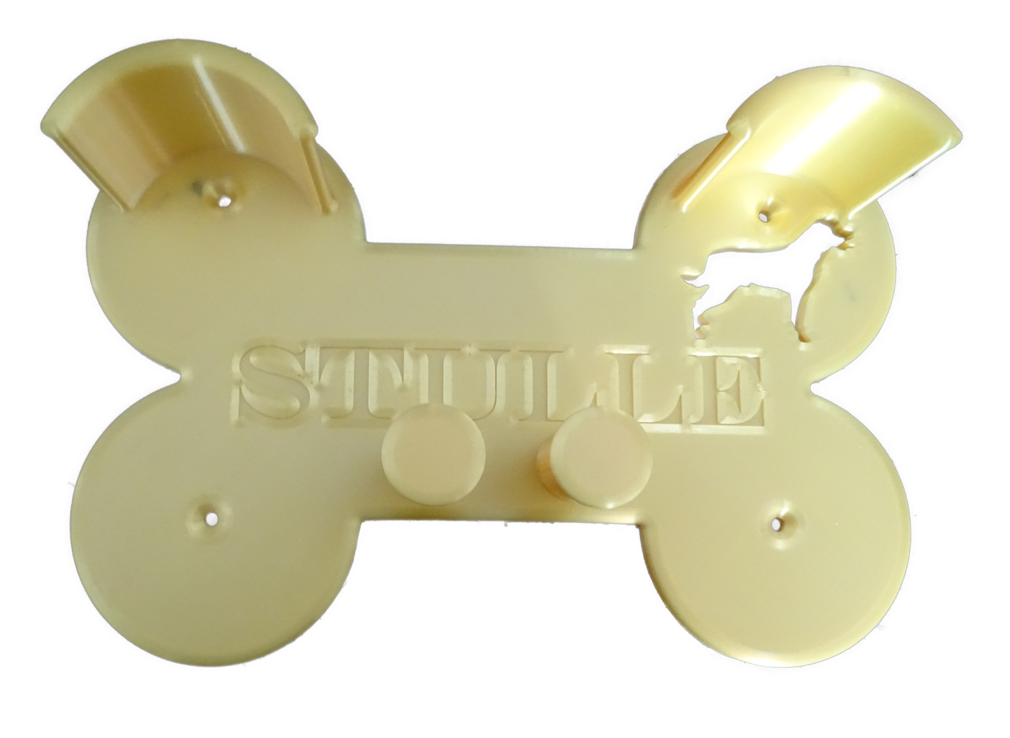 Hundehalsbandhalter Knochen