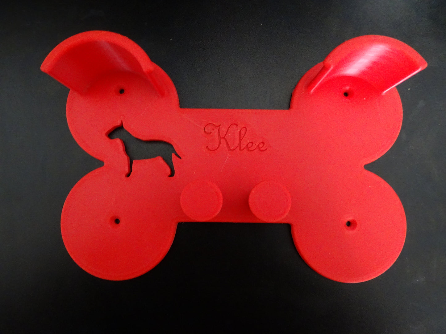 Hundehalsbandhalter Knochen