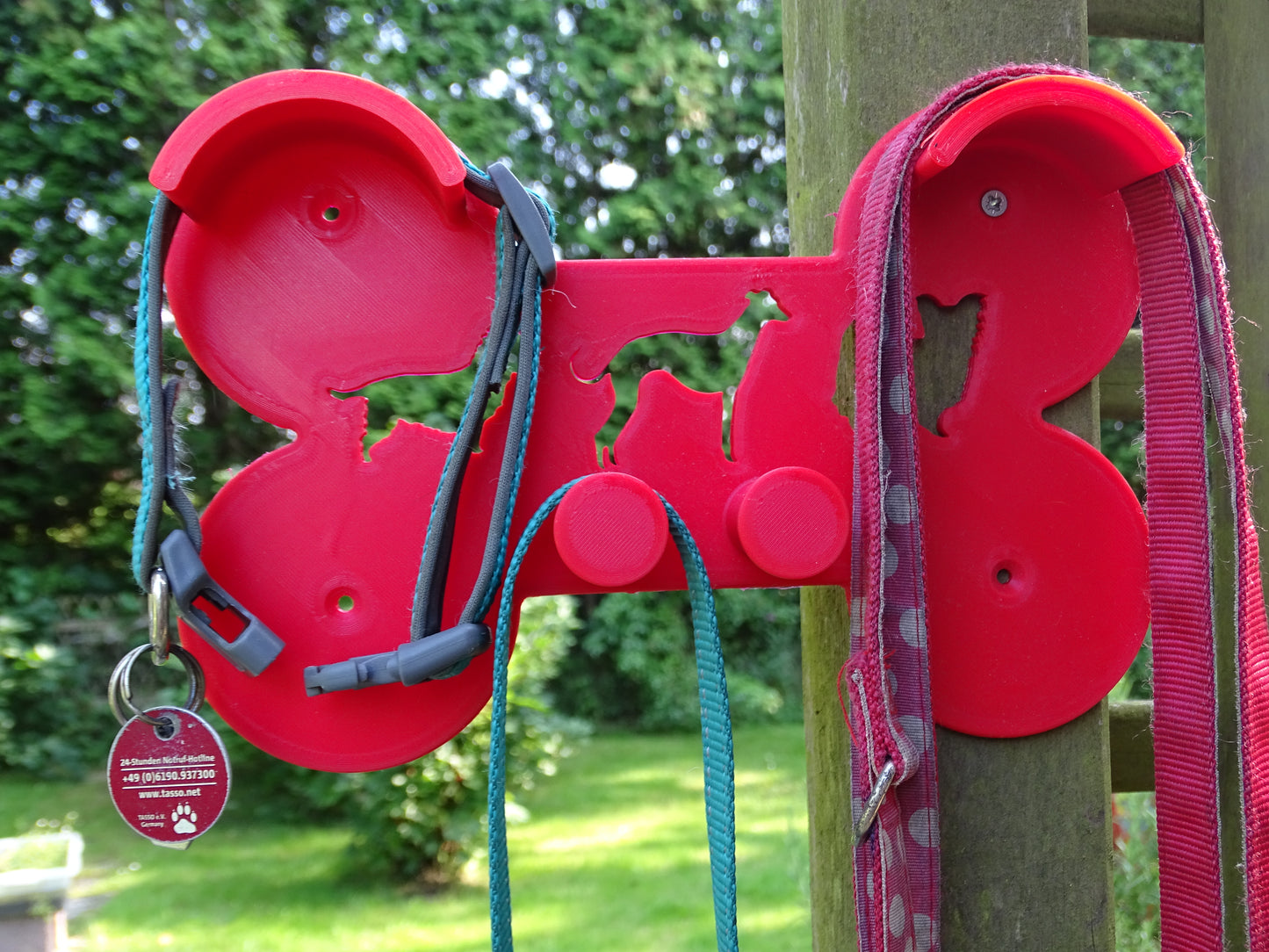 Hundehalsbandhalter Knochen