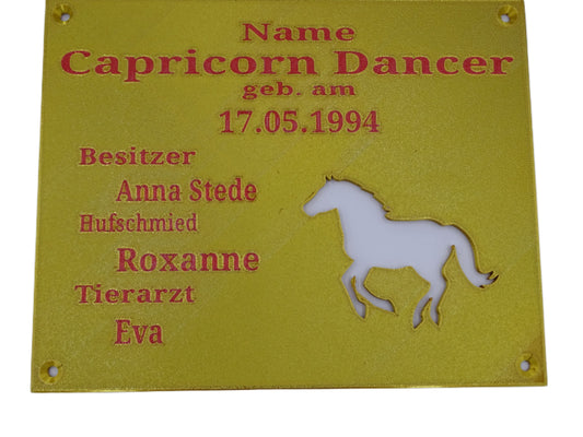 Stallschild